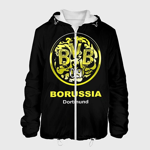 Мужская куртка Borussia Dortmund / 3D-Белый – фото 1