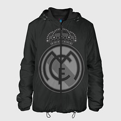 Куртка с капюшоном мужская Real Madrid, цвет: 3D-черный