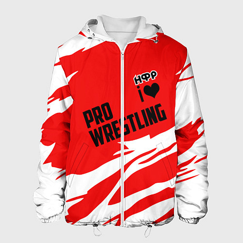 Мужская куртка НФР: Pro Wrestling / 3D-Белый – фото 1