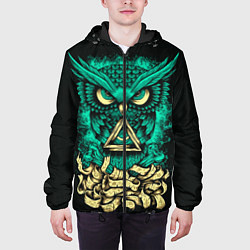 Куртка с капюшоном мужская Bring Me The Horizon: Owl, цвет: 3D-черный — фото 2
