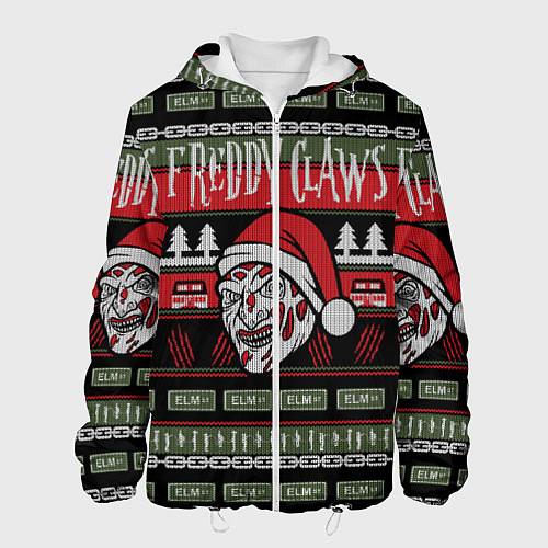 Мужская куртка Freddy Christmas / 3D-Белый – фото 1