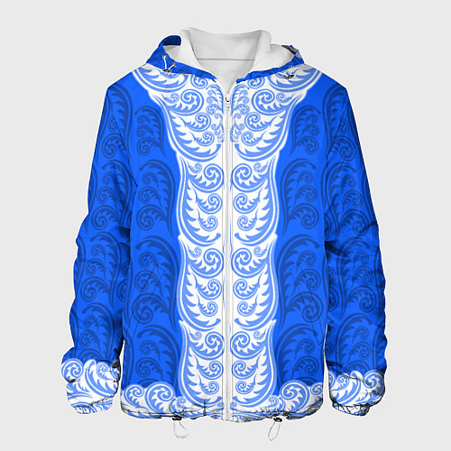 Мужская куртка Облачение Снегурочки / 3D-Белый – фото 1