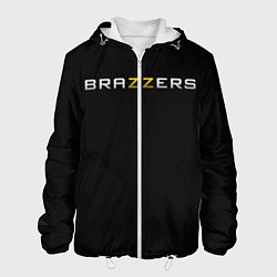 Куртка с капюшоном мужская Brazzers, цвет: 3D-белый