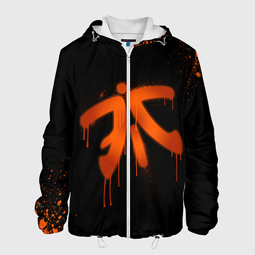 Мужская куртка Fnatic: Black collection / 3D-Белый – фото 1