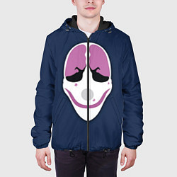 Куртка с капюшоном мужская Payday Face, цвет: 3D-черный — фото 2