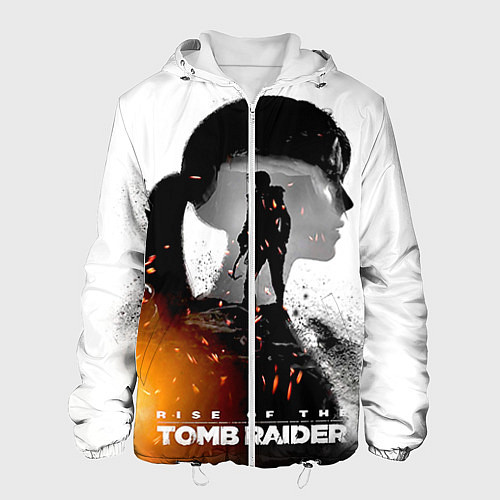 Мужская куртка Rise of the Tomb Raider 1 / 3D-Белый – фото 1