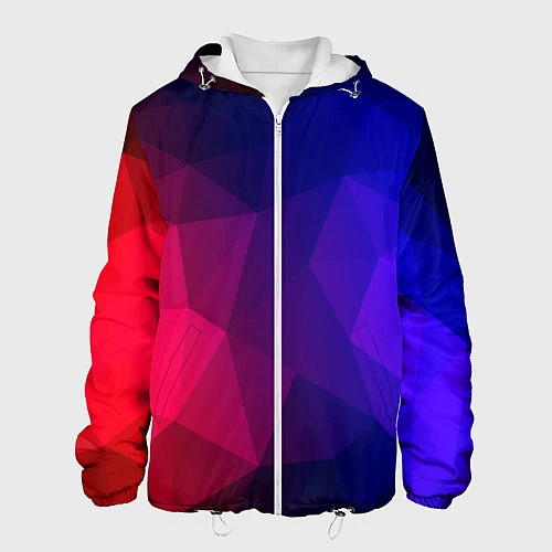 Мужская куртка Red&Blue / 3D-Белый – фото 1