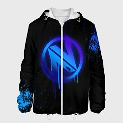 Куртка с капюшоном мужская EnVyUs: Black collection, цвет: 3D-белый