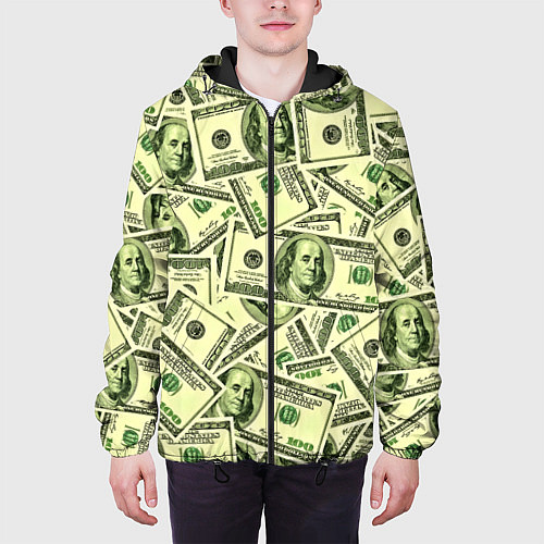Мужская куртка Benjamin Franklin / 3D-Черный – фото 3