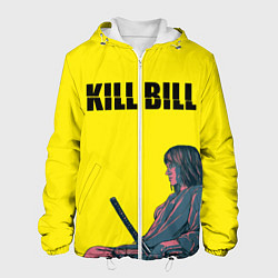 Куртка с капюшоном мужская Kill Bill, цвет: 3D-белый