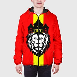Куртка с капюшоном мужская One Lion King, цвет: 3D-черный — фото 2