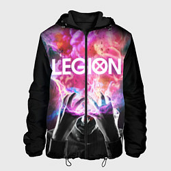 Куртка с капюшоном мужская Legion Minds, цвет: 3D-черный