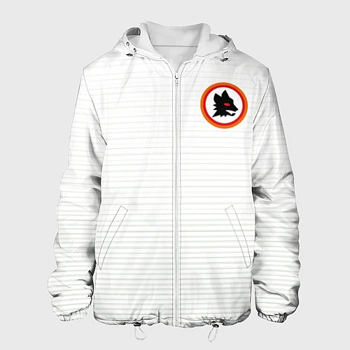 Мужская куртка A S Roma - WHITE N 98 NEW 2022 / 3D-Белый – фото 1