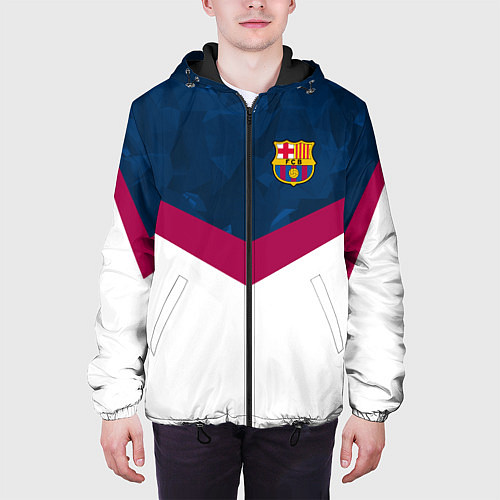 Мужская куртка Barcelona FC: Sport / 3D-Черный – фото 3