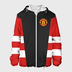 Куртка с капюшоном мужская Man UTD FC: Vintage 2018, цвет: 3D-белый