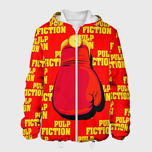 Мужская куртка Pulp Fiction: Boxing glove / 3D-Белый – фото 1