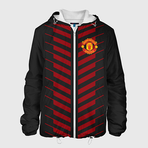 Мужская куртка FC Manchester United: Creative / 3D-Белый – фото 1