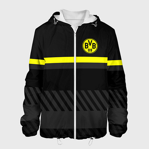 Мужская куртка FC Borussia 2018 Original #3 / 3D-Белый – фото 1