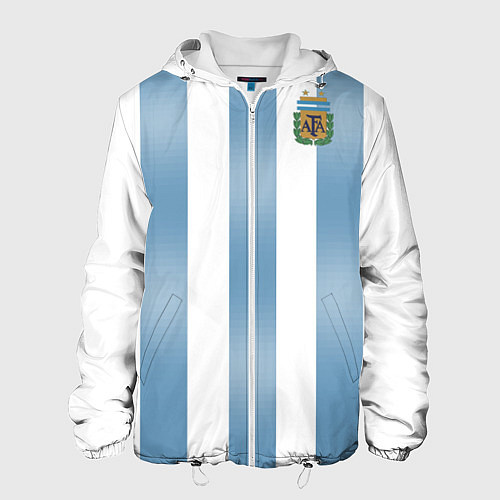 Мужская куртка Сборная Аргентины: ЧМ-2018 / 3D-Белый – фото 1