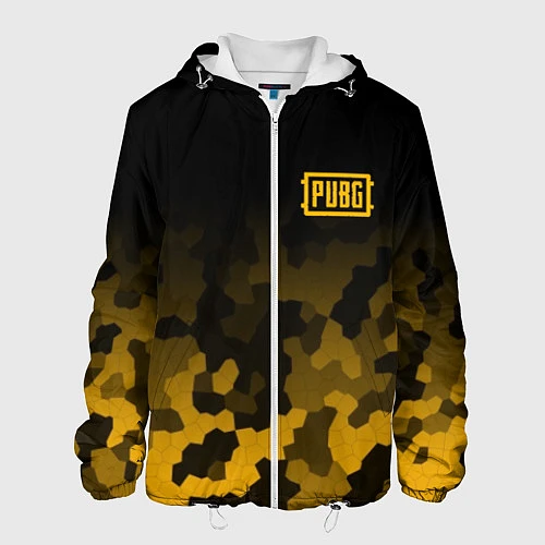 Мужская куртка PUBG: Military Honeycomb / 3D-Белый – фото 1