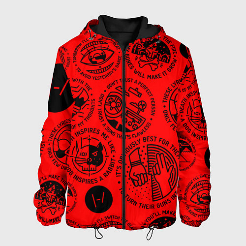 Мужская куртка 21 Pilots: Don't Trust / 3D-Черный – фото 1