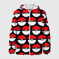 Мужская куртка Pokeball Pattern