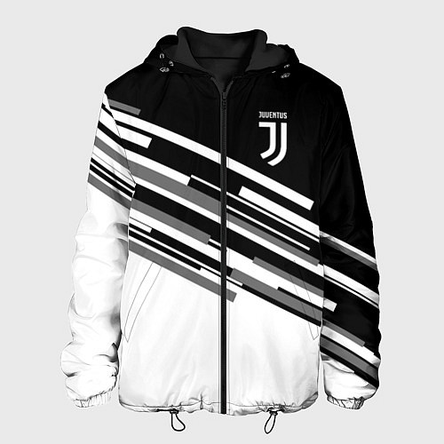 Мужская куртка FC Juventus: B&W Line / 3D-Черный – фото 1