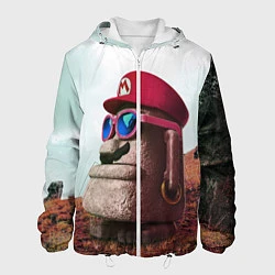 Куртка с капюшоном мужская Super Mario: A Thing, цвет: 3D-белый