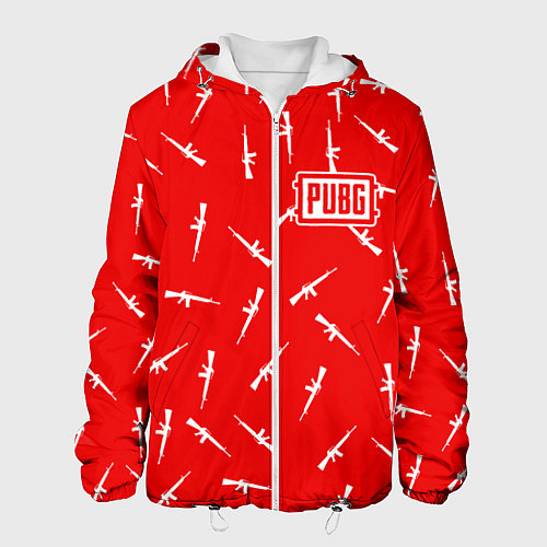 Мужская куртка PUBG: Red Weapon / 3D-Белый – фото 1