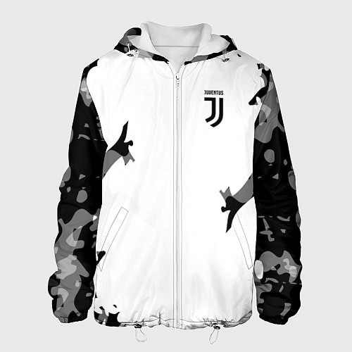 Мужская куртка FC Juventus: White Original / 3D-Белый – фото 1