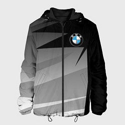 Куртка с капюшоном мужская BMW 2018 SPORT, цвет: 3D-черный