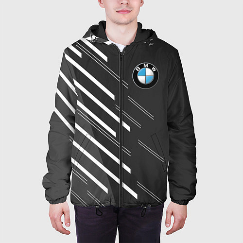 Мужская куртка BMW SPORT / 3D-Черный – фото 3
