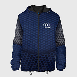 Куртка с капюшоном мужская Audi: Sport Motors, цвет: 3D-черный