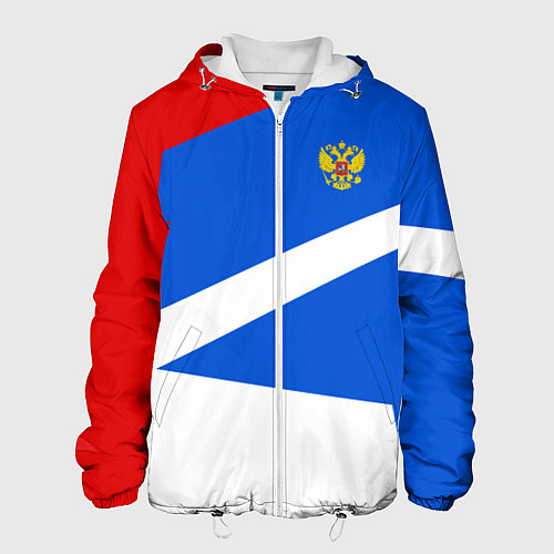 Мужская куртка Russia: Light Sport / 3D-Белый – фото 1