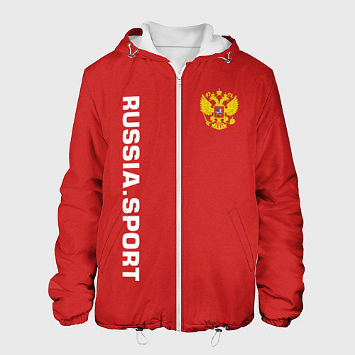 Мужская куртка Russia Sport / 3D-Белый – фото 1