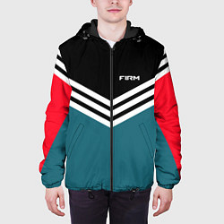 Куртка с капюшоном мужская Firm 90s: Arrows Style, цвет: 3D-черный — фото 2