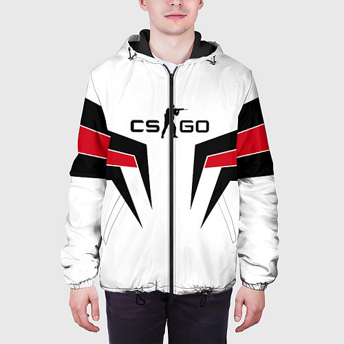 Мужская куртка CS:GO Sport Form / 3D-Черный – фото 3