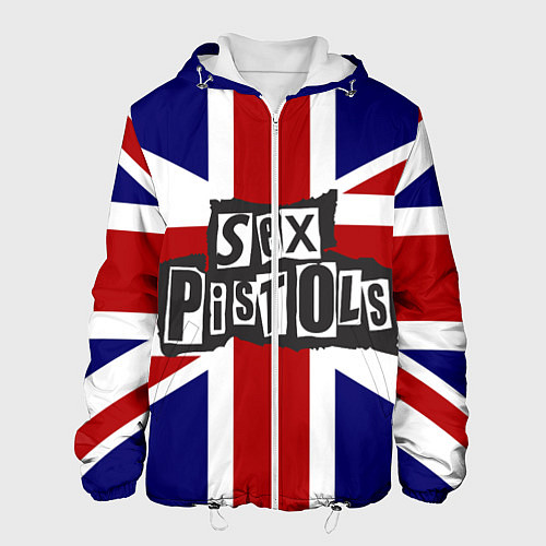 Мужская куртка Sex Pistols UK / 3D-Белый – фото 1