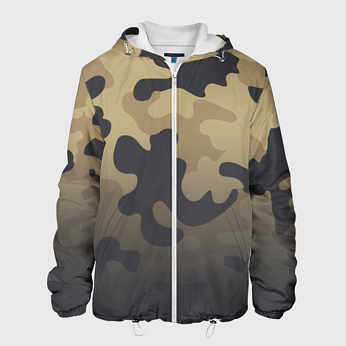 Мужская куртка Camouflage Khaki / 3D-Белый – фото 1