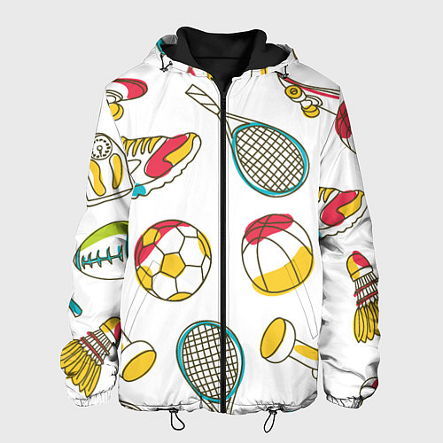 Мужская куртка Sport Life / 3D-Черный – фото 1