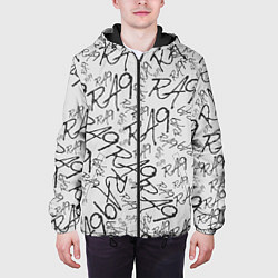 Куртка с капюшоном мужская RA9 DEVIANT, цвет: 3D-черный — фото 2