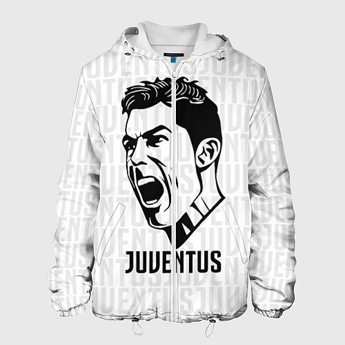 Мужская куртка Juve Ronaldo / 3D-Белый – фото 1
