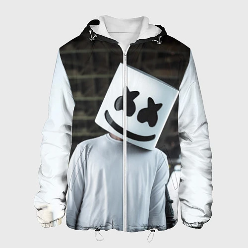 Мужская куртка Marshmallow DJ / 3D-Белый – фото 1