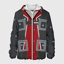 Куртка с капюшоном мужская Fortnite: Кинетический страж, цвет: 3D-белый
