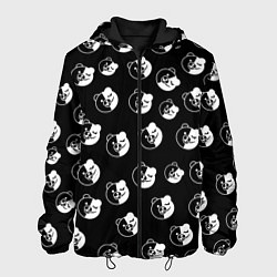 Куртка с капюшоном мужская MONOKUMA, цвет: 3D-черный