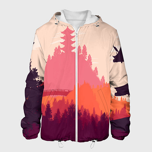 Мужская куртка Firewatch City / 3D-Белый – фото 1