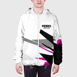 Куртка с капюшоном мужская Metro Exodus: White Style, цвет: 3D-белый — фото 2