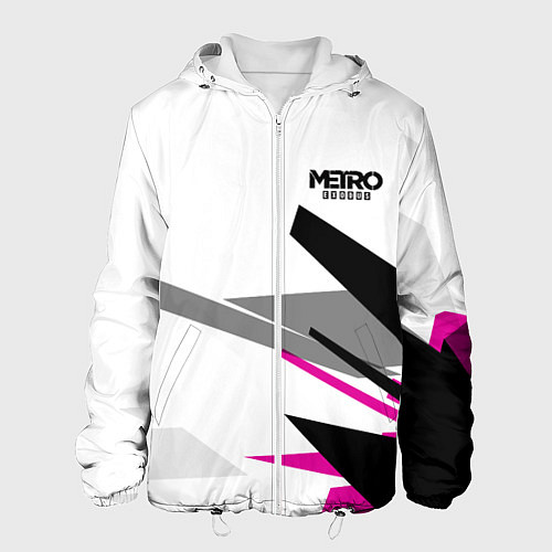 Мужская куртка Metro Exodus: White Style / 3D-Белый – фото 1