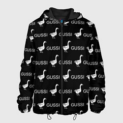 Куртка с капюшоном мужская GUSSI: Black Pattern, цвет: 3D-черный