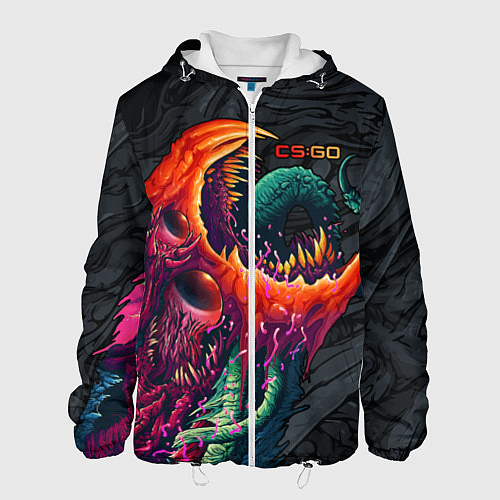 Мужская куртка CS:GO Hyper Beast Original / 3D-Белый – фото 1